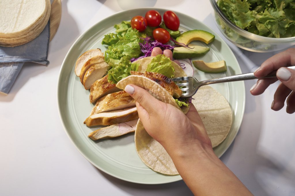 Gallos de pollo a la plancha
